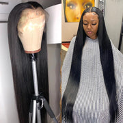 30 40 Inch Straight Lace Front Wig Brazilian 13x4 Hd Lace Frontal Pre