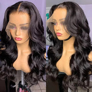 200 Density 30 36Inch 13x6 HD Transparent Lace Frontal Wigs Body Wave Human Hair 13x4 Lace Front Wig For Black Women Bling Hair