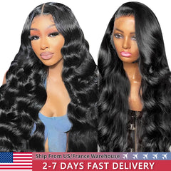 200 Density 30 36Inch 13x6 HD Transparent Lace Frontal Wigs Body Wave Human Hair 13x4 Lace Front Wig For Black Women Bling Hair