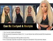 34 40 Inch 613 Honey Blonde Color Wig HD Body Wave 13x6 Lace Frontal Human Hair Wigs For Women 13x4 Lace Front Wig