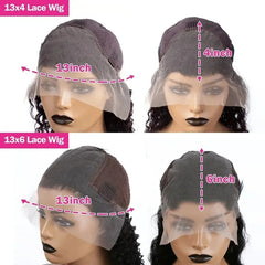 200 Density 30 36Inch 13x6 HD Transparent Lace Frontal Wigs Body Wave Human Hair 13x4 Lace Front Wig For Black Women Bling Hair