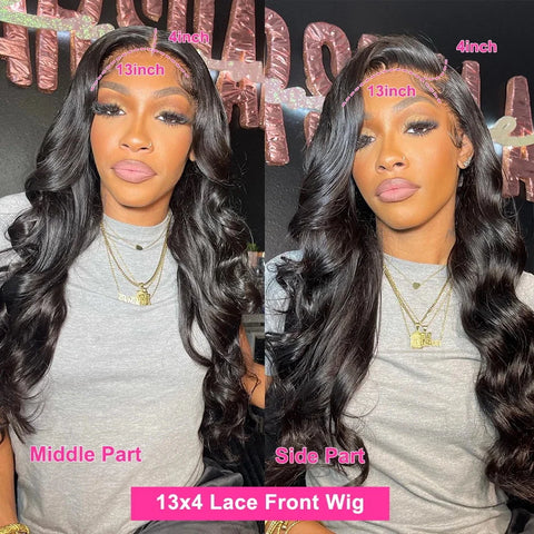 30 32 34Inch Lace Front Wigs Body Wave Wig Human Hair 180% Brazilian 13x4 13x6 Transparent HD Lace Frontal Wig Lace Closure Wig