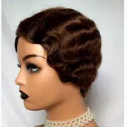 Vintage Pixie Short Hair Wig