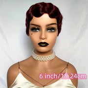 Vintage Pixie Short Hair Wig